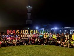 Gelar Lailatul Ride, Pesepeda Batam Ingin Raih Kebugaran