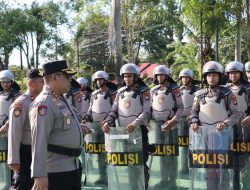 Kapolres Natuna Pimpin Apel Kesiapsiagaan Hadapi May Day 2025