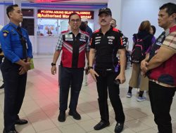 Deputi Bidang Pengelolaan Bandara, Pelabuhan dan Lalu Lintas Barang BP Batam, Ruslan Aspan Tinjau Kesiapan Arus Balik di Pelabuhan