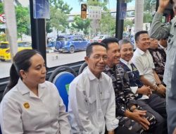 Wako Amsakar Resmikan Pengoperasian 13 Unit Bus Trans Batam