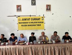 Jalin Kedekatan dengan Warga, Polsek Bunguran Timur Gelar Jumat Curhat di Sungai Ulu