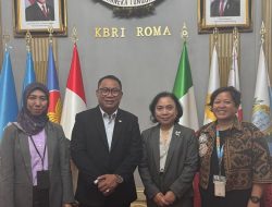 Kunjungi KBRI Roma, Fary Francis Harapkan Investasi di Batam Tumbuh Signifikan