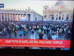 Asap Putih Keluar, Paus Baru Telah Terpilih