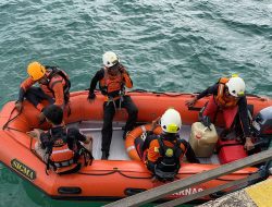 Gerak Cepat Basarnas Natuna: Terjunkan Tim Rescue Cari Korban Tenggelam di Perairan Semagu