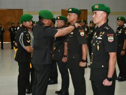 Pangdam I/BB Pimpin Sertijab Danyon Komposit 1 Gardapati, Tekankan Sinergi dan Inovasi