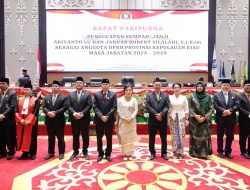 Wagub Nyanyang Hadiri Pelantikan Dua Anggota Baru DPRD Kepri