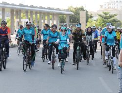 Li Claudia Gowes Rayakan Hari Sepeda Dunia dan 16 Tahun BFB, Pemko Batam Apresiasi Inisiatif dan Kontribusi BFB