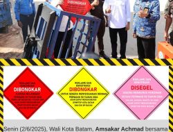Jefridin Ajak Masyarakat Kawal Penertiban Reklame Ilegal, Kenali Tiga Jenis Segel yang Dipasang