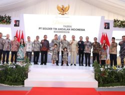 Amsakar-Li Claudia Hadiri Peresmian Pabrik PT Solder Tin, Harap Dongkrak Ekonomi Batam