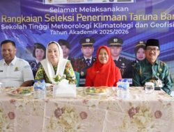 Langkah Awal Menuju Cita-Cita, Bupati Natuna Dampingi Putra-Putri Daerah di Seleksi STMKG