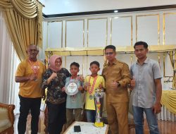 Ikuti Turnamen Grassroots 2025 di Pekabaru, Tim Sepak Bola U10 dan U12 Karimun Raih Juara II