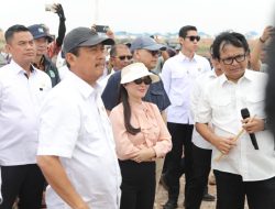 Li Claudia dan Menteri KKP Tinjau Pembangunan Kampung Nelayan Merah Putih di Rempang, Nelayan Bersiap Naik Kelas