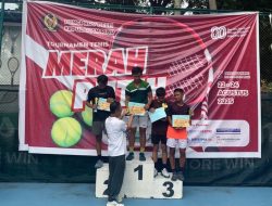 Prawara dan Khansa, Kakak Beradik Juara Turnamen Tenis Merah Putih 2025 PELTI Kepri