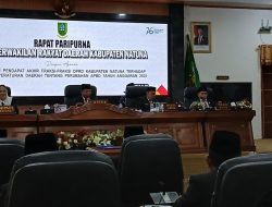 Perubahan APBD 2025 Disetujui, DPRD dan Pemkab Natuna Teken Kesepahaman