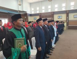 Perdana…Bupati Karimun Iskandarsyah Melantik 39 Pejabat Eselon Pemkab Karimun