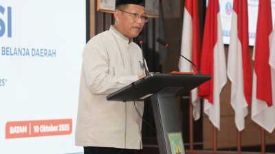 Pj Sekda Batam Firmansyah Buka Sosialisasi Pedoman Penyusunan APBD Tahun Anggaran 2026
