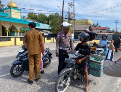 Satlantas Polres Natuna Bersama UPTD PPD Ajak Warga Taat Pajak dan Tertib Berlalu Lintas