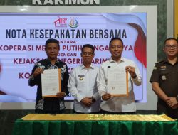 Perdana di Kawasan FTZ, Kejari Karimun Beri Pendampingan Hukum Tehadap Koperasi Merah Putih Sungai Raya
