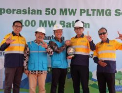 PLN Batam dan Maxpower Indonesia Resmikan Pengoperasian 50 MW PLTMG Batam