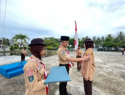 Lanal Ranai Kukuhkan 154 Anggota Saka Bahari, Cetak Generasi Muda Cinta Kemaritiman