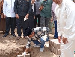 Amsakar Achmad Letakkan Batu Pertama Pembangunan Wakaf Rumah Qur’an BWI Batam, Perkuat Identitas Batam sebagai Kota Madani