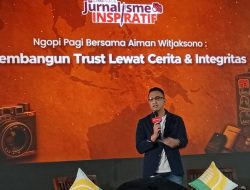 Aiman Witjaksono Bagikan Kunci Integritas Jurnalis di Kelas CIMB Niaga Jurnalisme Inspiratif