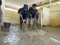 Telkom Salurkan Bantuan dan Gelar Kegiatan Bakti Sosial untuk Pemulihan Sarana Umum di Aceh