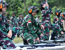 Tingkatkan Profesionalisme Prajurit, Lanud Raden Sadjad Natuna Gelar Latihan Menembak 2026