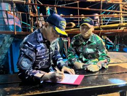 Lanal Ranai Terima KM Bintang Sejahtera 10, Diduga Terlibat Narkoba dan BBM Ilegal