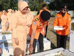 Momentum HUT ke-54, SAR Natuna Gelar Ziarah dan Tabur Bunga di TMP Ranai