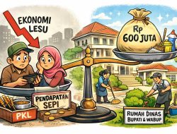 Di Tengah Keluhan PKL, Anggaran Kebersihan Rumah Dinas Pimpinan Natuna Capai Rp600 Juta