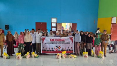 Gerindra Berbagi di Natuna, 1.000 Paket Sembako Disalurkan hingga Pelosok