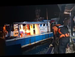 Kapal KLM Putra Natuna Bocor di Perairan Serasan Natuna, 4 Awak Selamat Dievakuasi