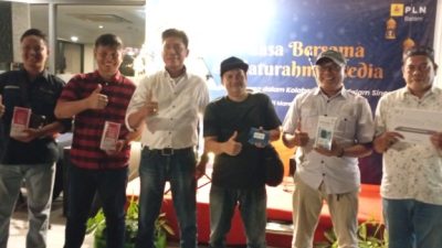 Bukber PLN Batam dengan Media Penuh Keakraban, Samsul Bahri Ungkap Momen Purna Tugas sebagai Sekretaris Perusahaan
