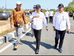 Libur Lebaran Usai, Amsakar Tinjau Proyek Taman hingga Infrastruktur Jalan