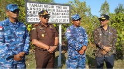 Tinjau Aset di Subi, Danlanud RSA Pastikan Tidak Ada Penambahan Penggunaan Lahan
