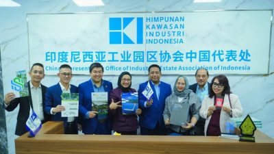 HKI Buka Kantor Perwakilan di Shenzhen China, Permudah Investasi Global ke Kawasan Industri Indonesia