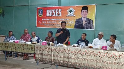 Reses Taba Iskandar di Kavling Seraya Sambau Penuh Nostalgia, Warga Curhat Serasa ke Saudara Sendiri