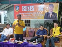 Taba Iskandar Reses di Batu Besar, Warga Minta Solusi Banjir Limpahan Bandara hingga Minimnya Lampu Jalan