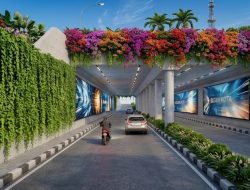 BP Batam Percantik Underpass Pelita