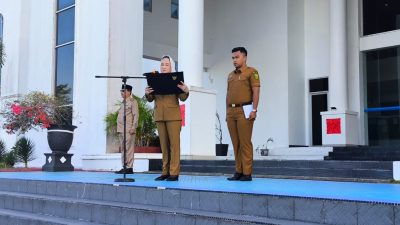 Bupati Cen Sui Lan Pimpin Apel Hardiknas, Soroti Pentingnya Sinergi Pendidikan
