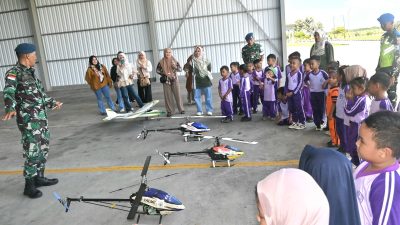 Kenalkan Dunia Penerbangan, Lanud RSA Gelar Fun Day Activity Bersama Murid TK