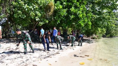 Gerakan ASRI, Lanud RSA Tata Muara Pantai Jadi Ruang Rekreasi dan Wisata Pesisir