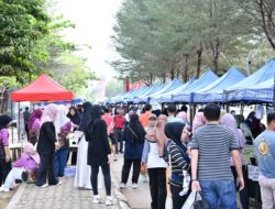 Pasar Minggu Ria Lanud RSA Natuna, Perkuat Ekonomi Masyarakat dan Promosi Produk Lokal