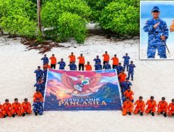 Garuda Pancasila Berkibar di Pulau Terdepan NKRI, Wujud Nasionalisme Prajurit Natuna