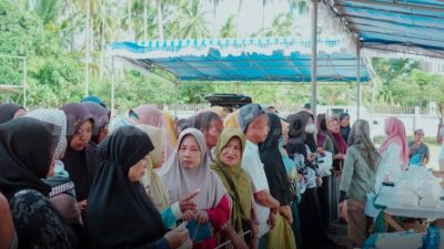 Jaga Daya Beli Masyarakat, Disperindagkopum Natuna Hadirkan Pasar Murah