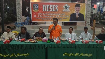 Legalitas Lahan Belum Jelas, Pembangunan Infrastruktur Tertahan: Keluhan Warga RW 18 Kabil Mengemuka di Reses Taba Iskandar