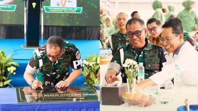 Gedung Baru Denpom Batam Diresmikan, Hasil Hibah Pemko Batam