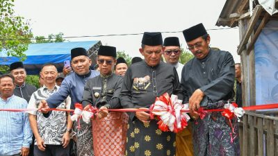 Gubernur Ansar Resmikan Tambatan Perahu Nelayan Teluk Umah, Perkuat Dukungan Infrastruktur Perikanan Karimun
