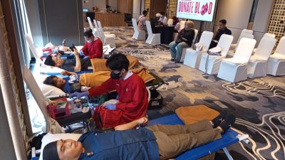 Grand Mercure Batam Centre Rayakan Anniversary Pertama dengan Aksi Donor Darah